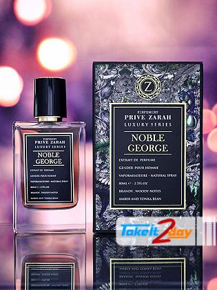 Paris Corner Noble George Prive Zarah Perfume For Men 80 ML EDP